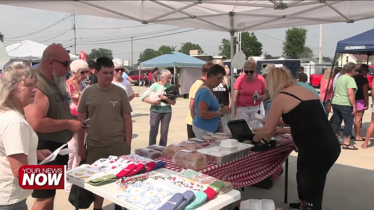 Delphos hosts first summer farmer's market and block party